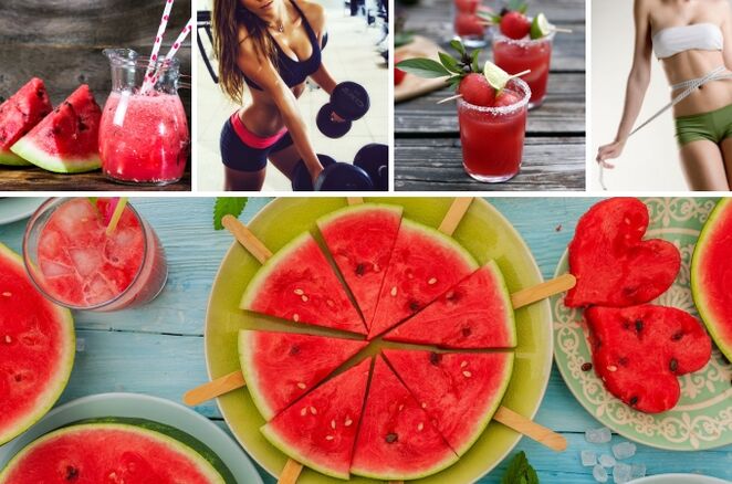 Wassermelonen-Diät-Optionen