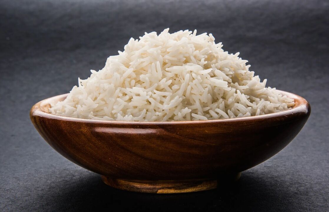 Japanische Reisdiät zum Abnehmen. 